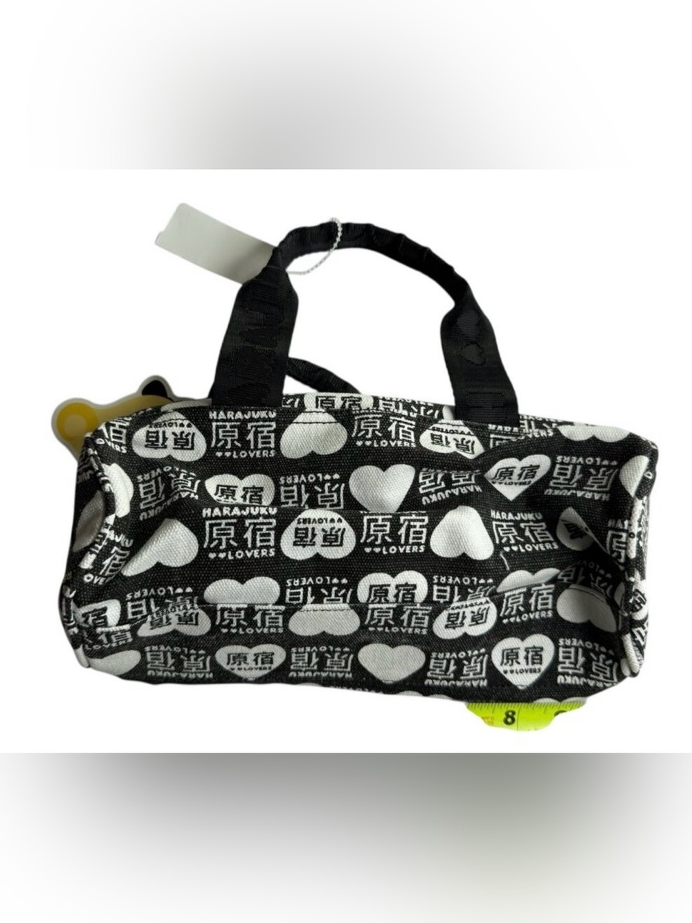 Harajuku Lovers Black & White Mini Duffel Bag - Picture 5 of 5